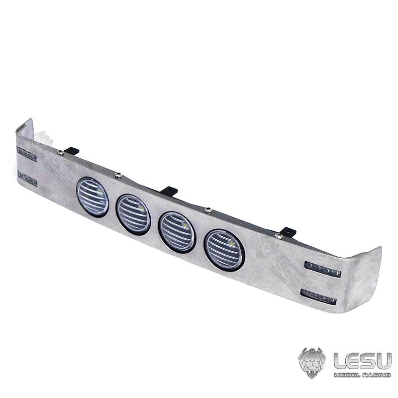 LESU For 1/14 Tamiya tractor R620 R470 truck model toy CAB sun visor S-1254 lighting set