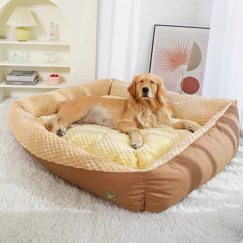 

Kennel winter warm large dog pet bed sofa four seasons universal dog sleeping nest winter dog sleeping mat