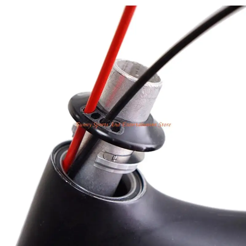 C4DE Universal-Fahrrad-Steuersätze, Aluminium-Dichtungslager, gerade konische Gabellager-Steuersätze, interne Kabelführung – Detail 4