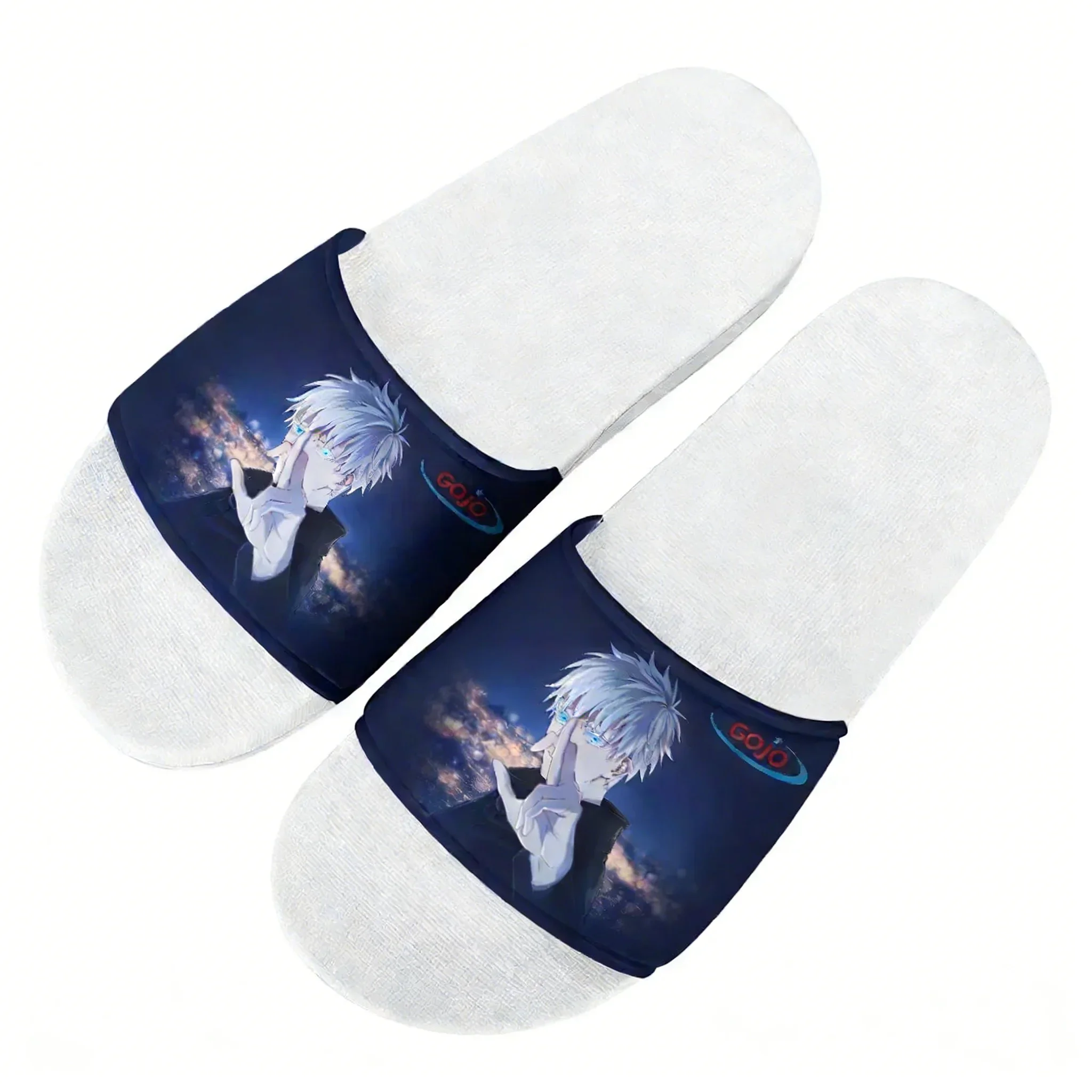 

Satoru Gojo Sandals Home Slippers Water Shoes Men Women Teenagers Sandal Bathroom Beach Swimming Pool Customized Summer Slipperc