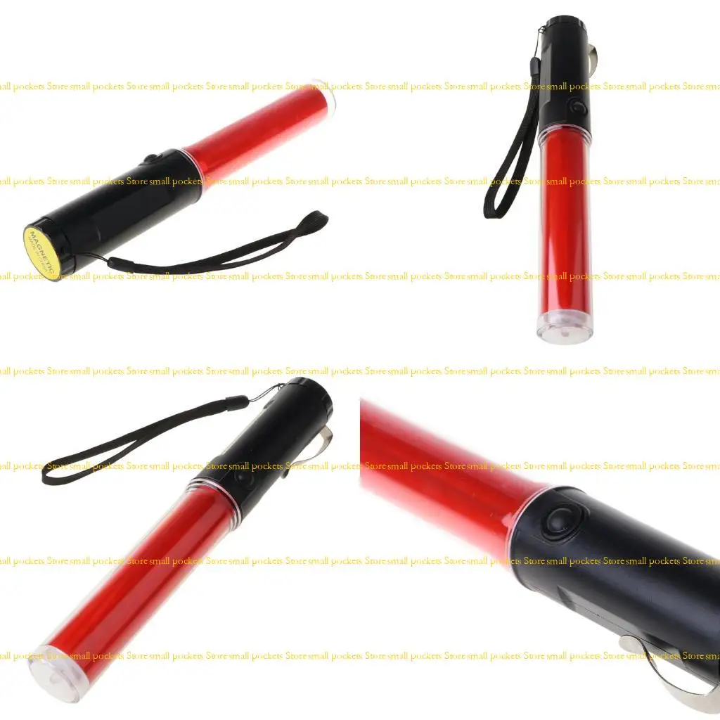 R1WD Powerful LED Flashlight Plastic Wand Torch 4 Modes for Blizzard Flash