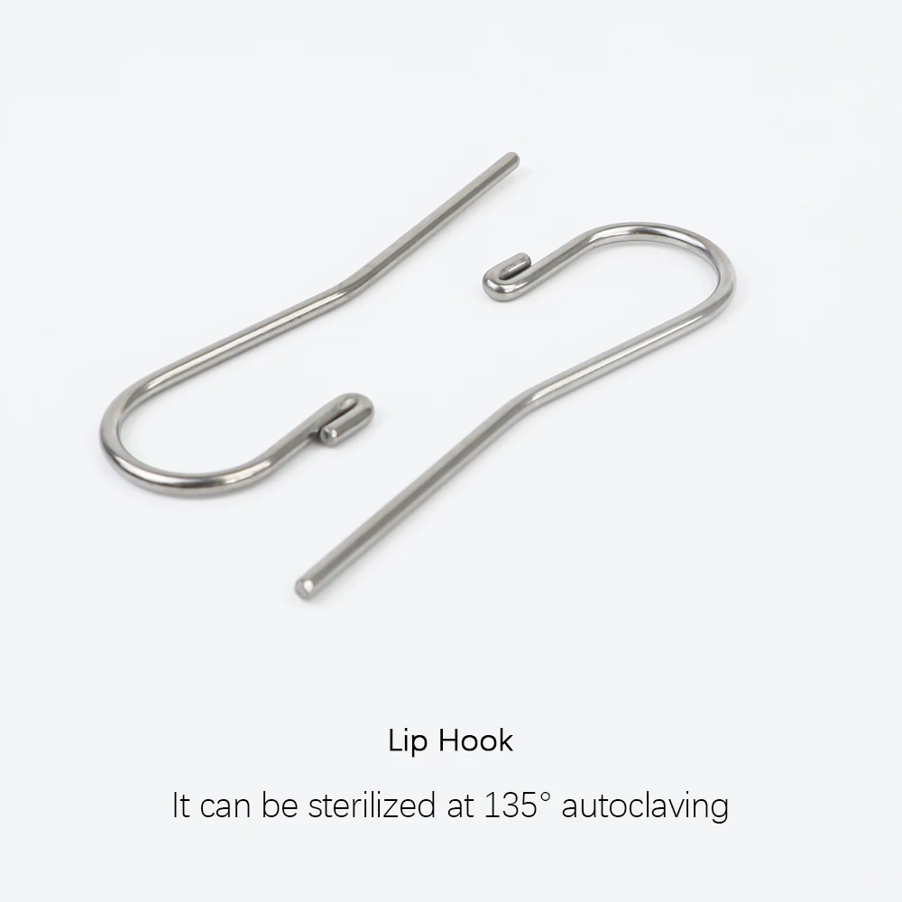 Dental Apex Locator Test Wire Measuring Line Lip Hooks Endo Treatment Measuring Accessories