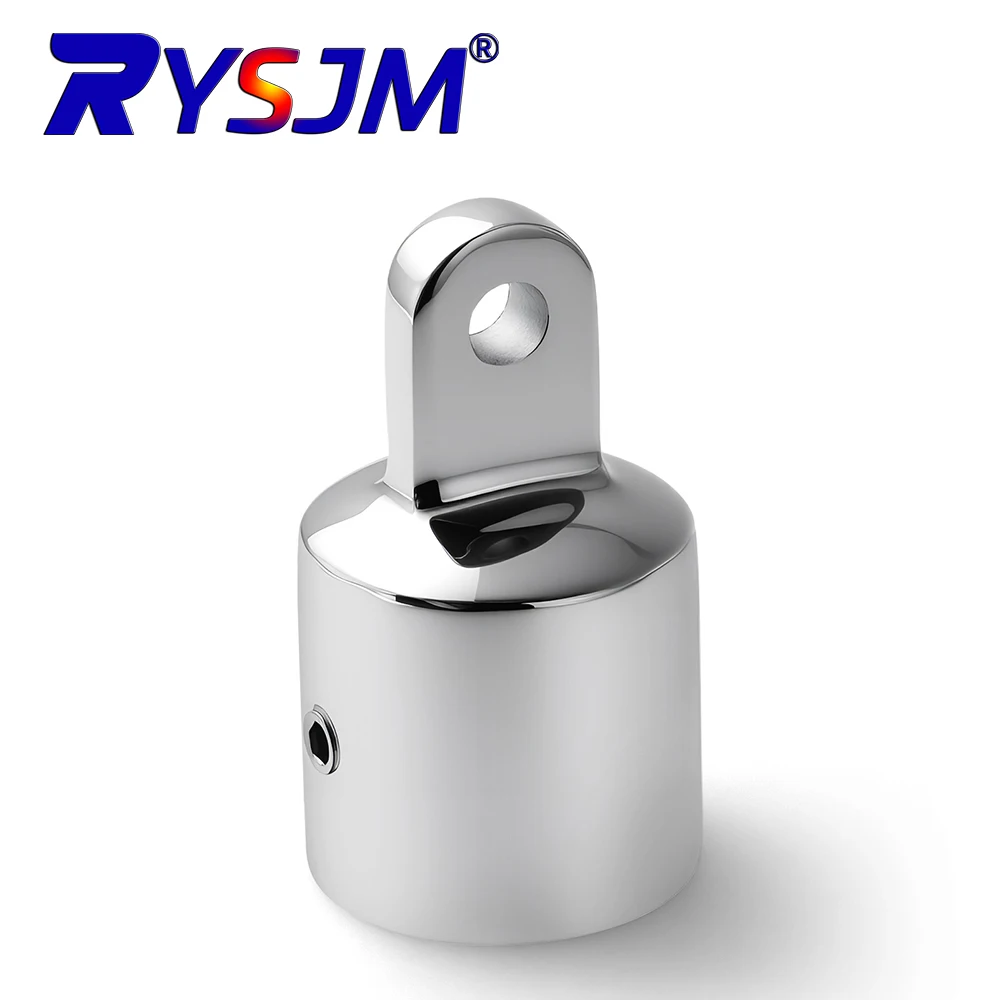 25 MM Top Cap 316 Stainless Steel Top Caps Marine Hardware Slip Cap Boat Fittings Boat Accessories Bimini Top Eye End 1PCS