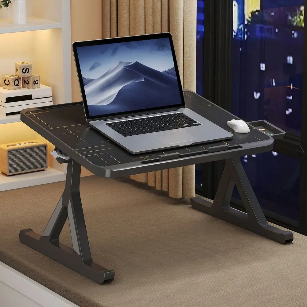 

Lap Desk Bed Tray Table,Adjustable Laptop Stand For Bed With USB Light Fan Drawer,Portable Laptop Desk Table For Bed Couch Sofa