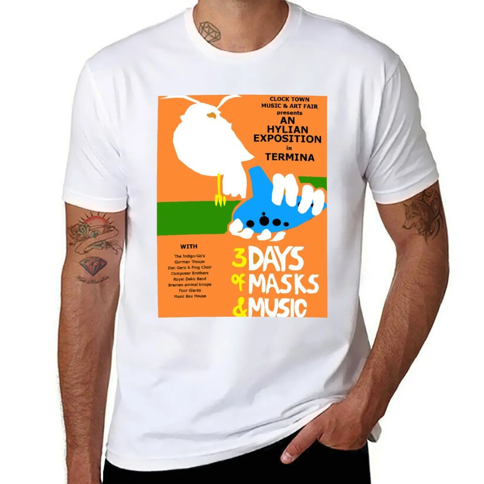 

Clocktown T-Shirt t shirts for man slim fit man t shirt cotton T-Shirt