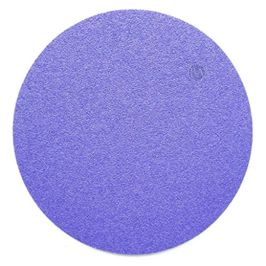 

6 Inch Sanding Discs Hook and Loop Ceramic No Holes Adhesive Sandpaper for Surface Blending Automotive Metals Fiberglass - Orbi