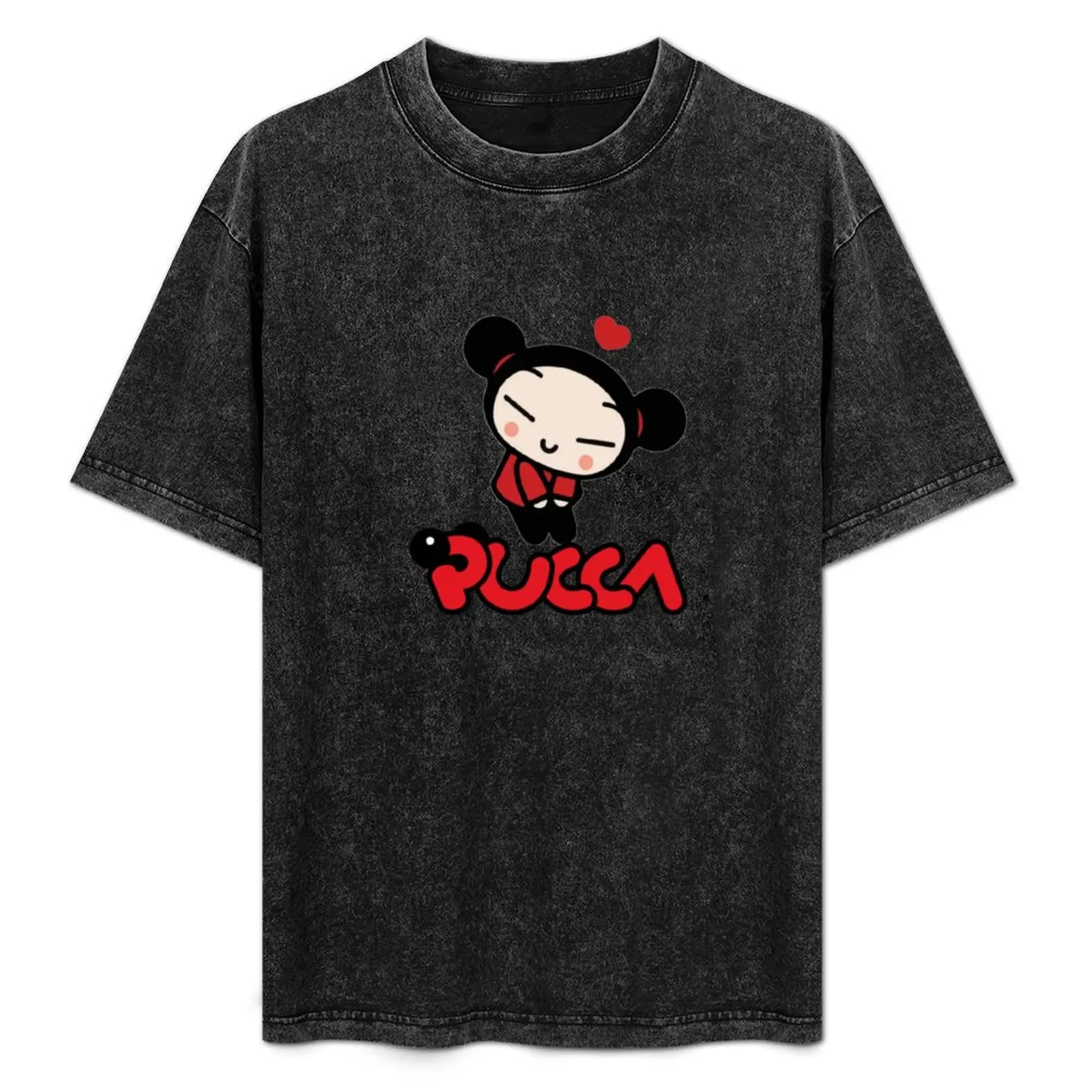 

PUCCA LOVE GARU T-Shirt summer shirt summer 2025 funny shirt cotton oversized t shirt T-shirts for men cotton