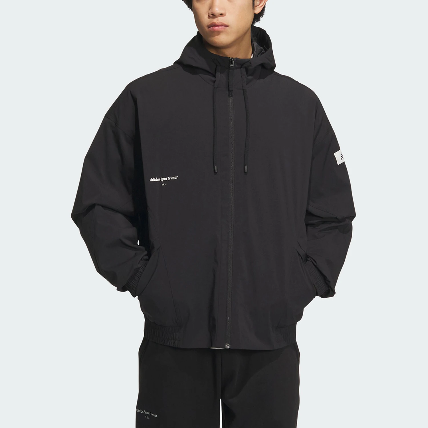 

Официальная новая мужская теплая флисовая спортивная куртка Adidas IP4980