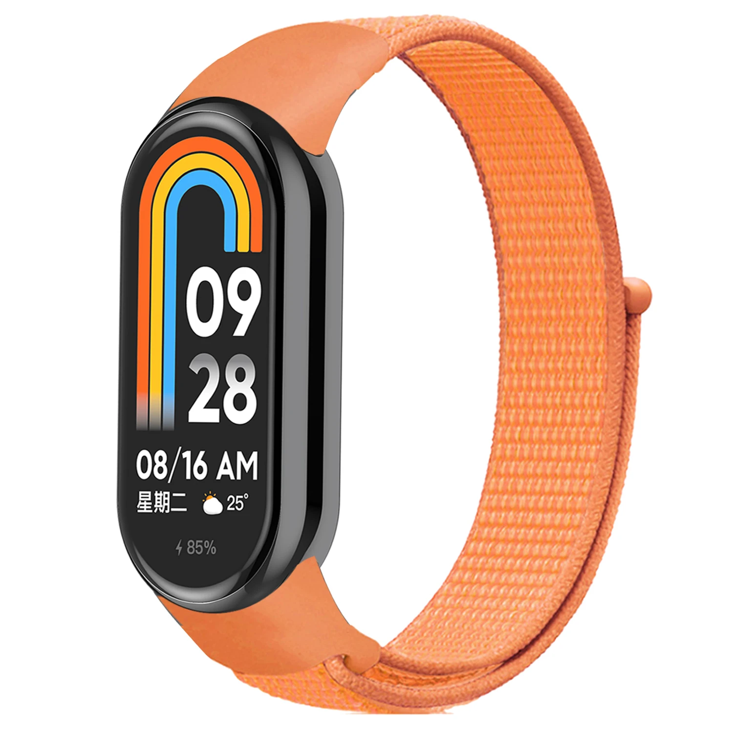 Nylon-Schlaufenarmband für Xiaomi Mi Band 10 9 8, Armband, Armband, Correa, Ersatz-Pulsera, Xiaomi Smart Band 10 9 8, NFC-Armband