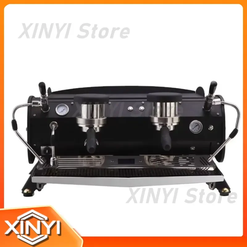 Leaf Style Espresso Machine for Commercial Use Two Group Double Group Coffee Machine for Cafe Restaurant Bar