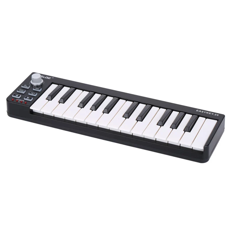 Easykey.25 Portable Keyboard Mini 25-Key USB MIDI Controller Professional MIDI Equipment for Arranging Composing Music