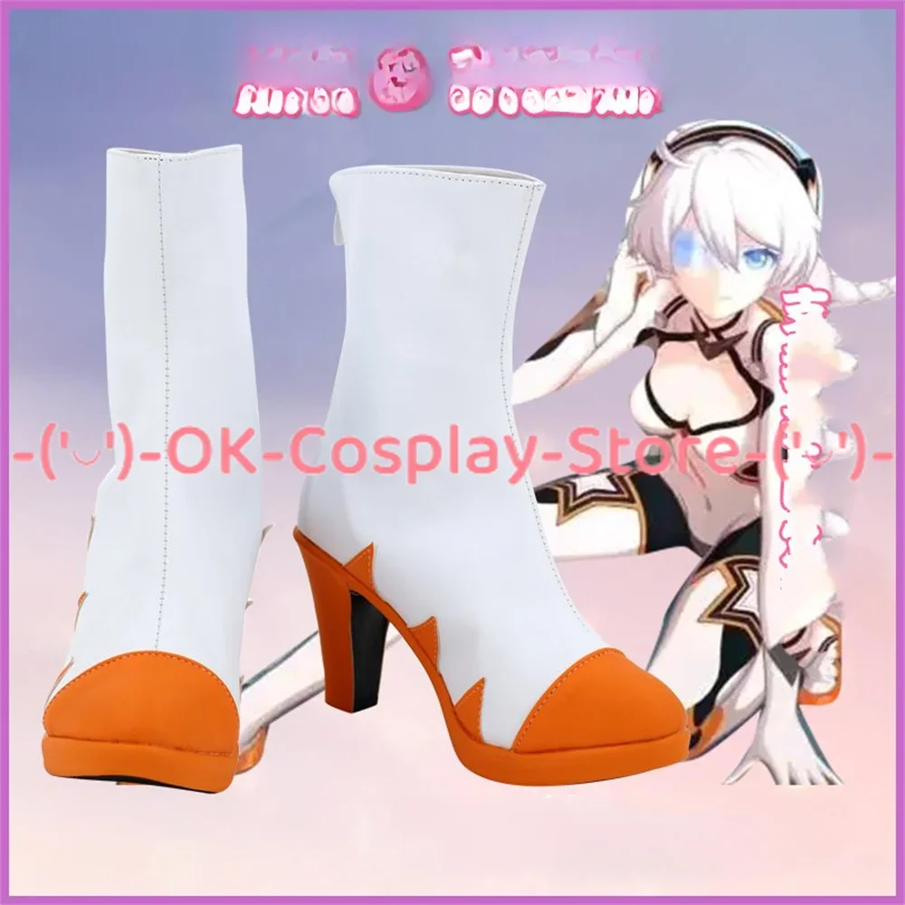 

Honkai Impact 3 Kiana Kaslana Cosplay Shoes Boots Game Anime Carnival Halloween Custom Made