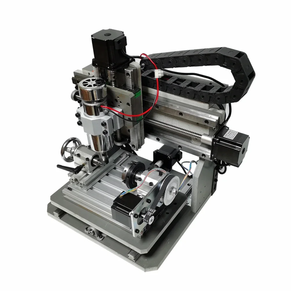 DIY Mini CNC 3020 PC Engraing Milling hine 5Axis for PCB Drilling Wood Caring Cutter 4Axis Aluminum Router 500W USB Port