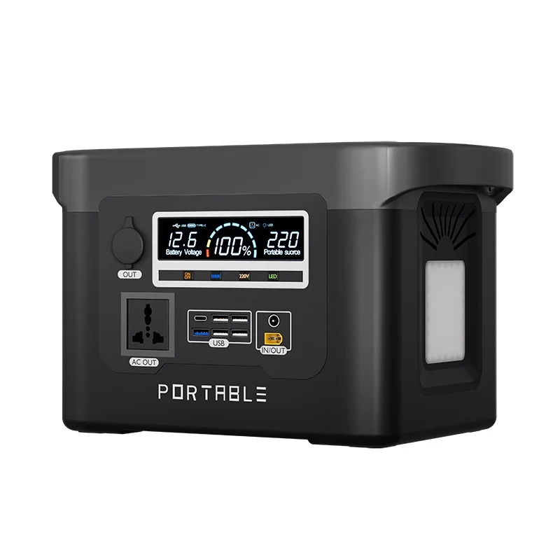 220V Outdoor Mobile Power Supply Station Large Capacity High Power Lithium Ion Battery LED Display Mobile Power Bank