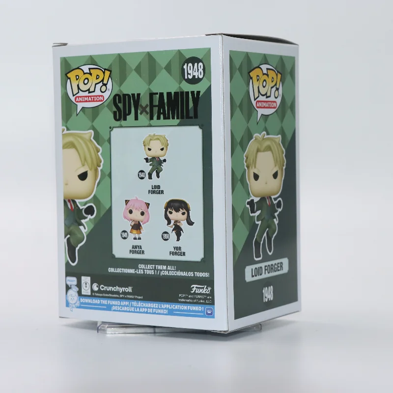 

Authentic Funko Pop Spy X Family Loid Forger Anime Vinyl Figure Classic Collectible Desktop Ornament Premium Gift for Fans
