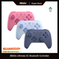 8BitDo New Ultimate 2C Bluetooth Controller With Hall Joystick for Nintendo Switch 2 Lite OLED Gamepad Accessories