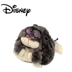 Disney-Bolsa de pelúcia anime Cinderela para meninas, gato malvado recheado, bolsa para celular, bolsa de maquiagem portátil, 20cm, outono e inverno