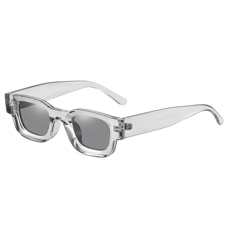 Kleine Platz Polarisierte Sonnenbrille Frauen Männer Hip Hop Vintage Punk Sonnenbrille Luxus Marke Design Shades Anti Blau Licht Brillen – Detail 12