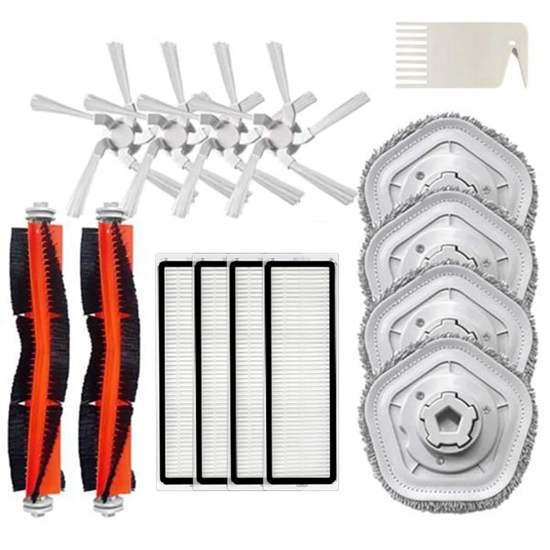 

For Xiaomi Dreame Bot W10 W10 Pro HEPA Filter Main Brush Mop Cloth Side Brush Vacuum Parts