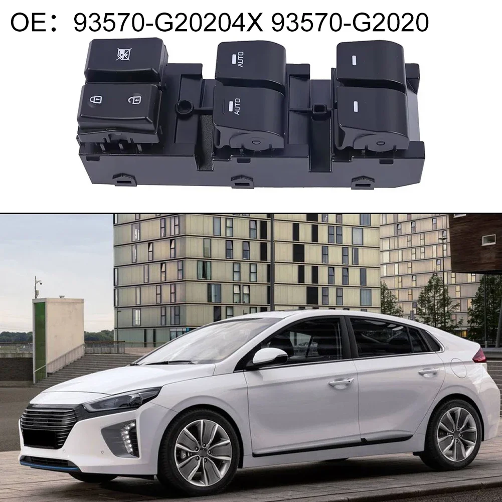 

Car Power Window Switch Control Panel Front Left For Hyundai For Ioniq Power Window Switch Button Auto Interior Parts