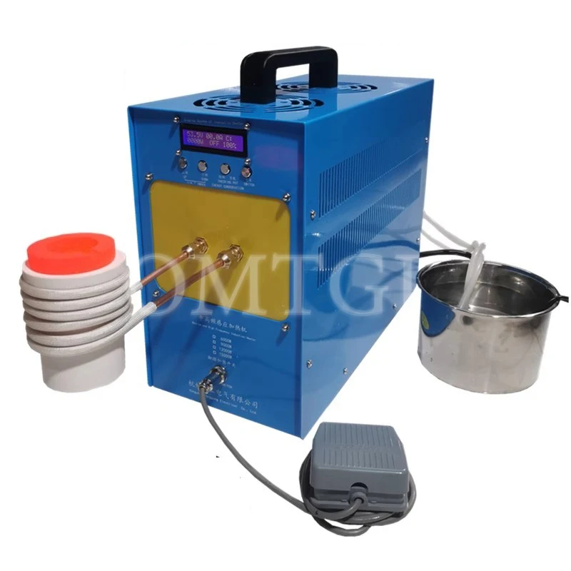 3000W High-frequency Induction Heating Machine ZVS Induction Heater Silver Gold Melting Furnace 220V 110V