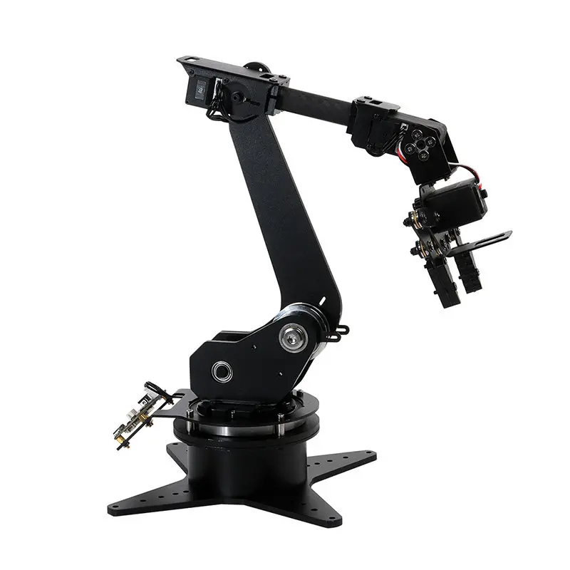 Five degrees of freedom robotic arm kit High torque bus servo ROS robot open source programming manipulator