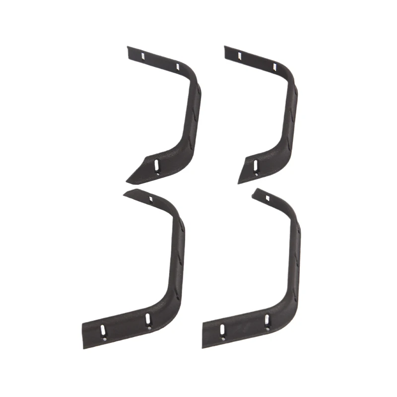

YSUN-4Pcs Wheel Eyebrow Fender Wheel Cover For MN D90 MN-90 D91 D96 D99 MN99S 1/12 RC Car Upgrade Parts Accessories
