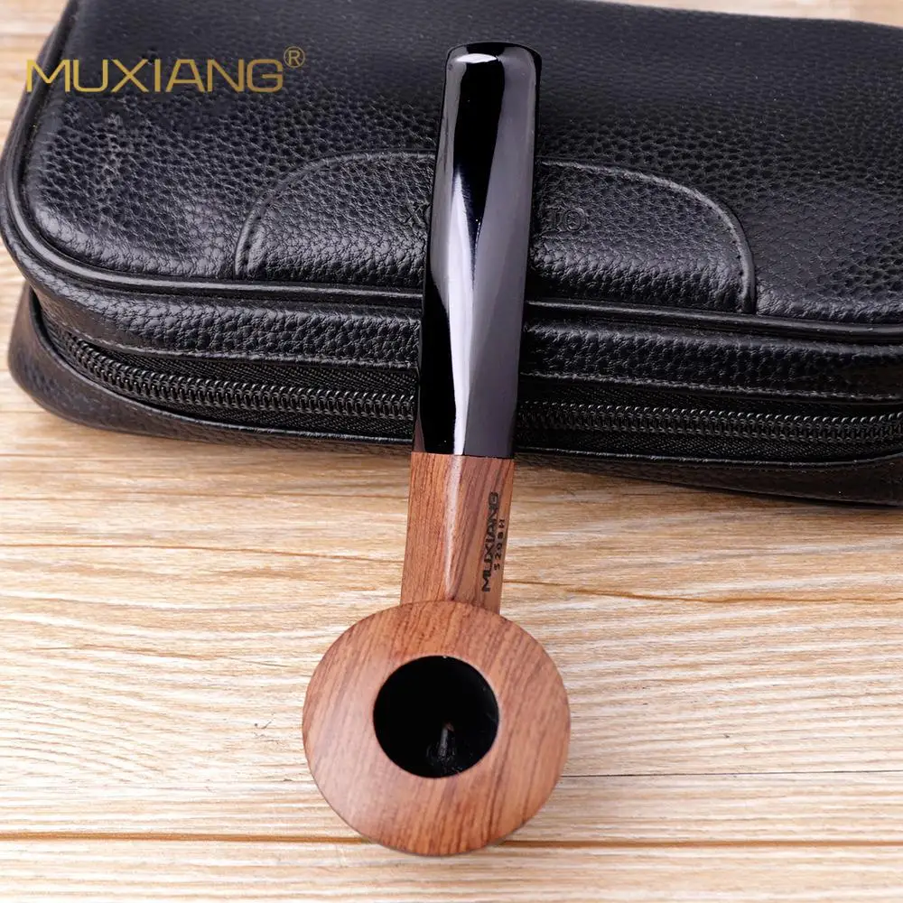 Creative Wooden Smoking Pipe Durable Handmade Portable Tobacco Pipe