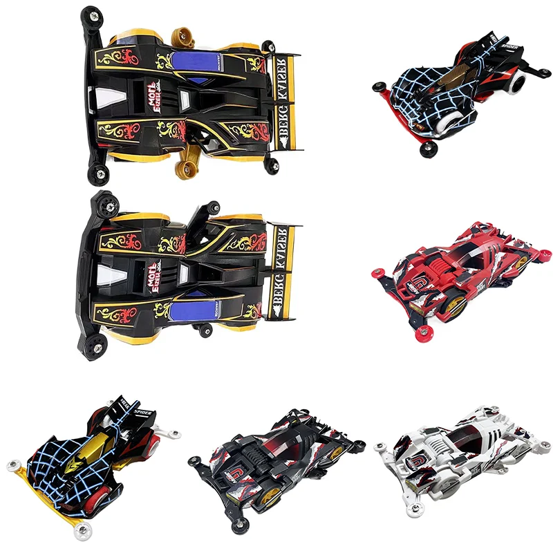 

Mini 4x4 Assembled Model S2 Devil Commander Spider King F-MA Chassis Big Mac Racing Car Toys for Boys Car Model
