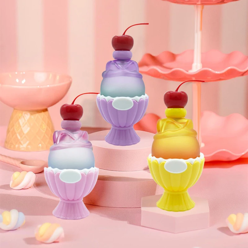 Eiscreme, süßes Parfüm der Marke, langlebig, Eau de Toilette, blumig, fruchtig, Zitrusrose, bezaubernder süßer Duft, Damen-Körperspray