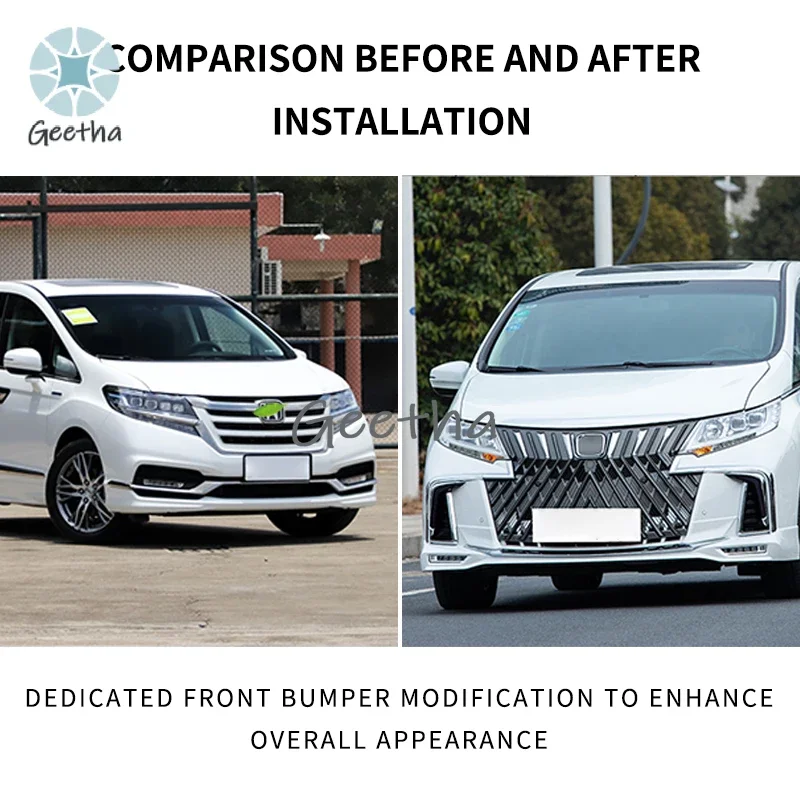 

Factory Price Car PP Body Kits Front Grille Front Bumper Spoiler for Honda Elysion 2019- 2020