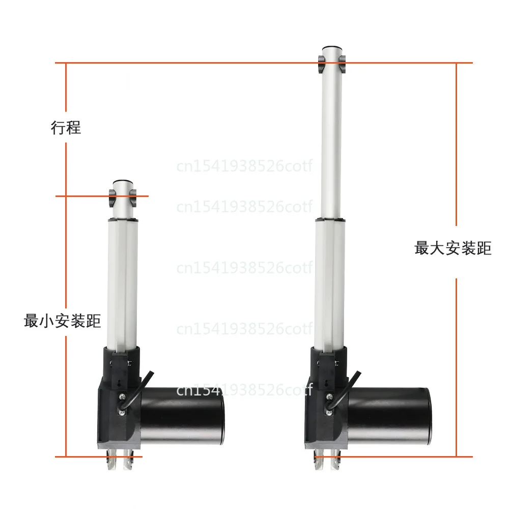 

Электрический телескопический привод для подъема кроватей и диванов, ход 150 мм, тяга 150 мм