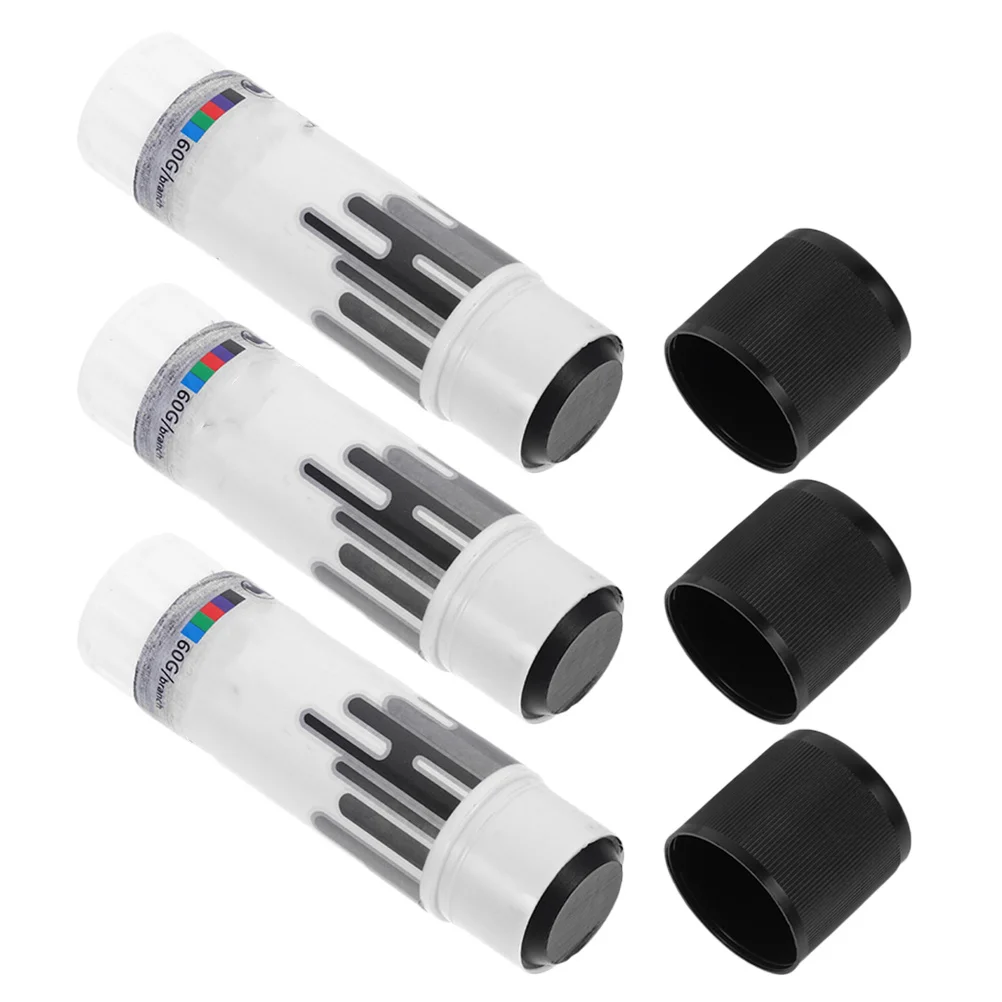 

3pcs Livestock Marking Crayons Black Smooth Long-Lasting For Cows Goats Animal Identification Farm Management Pig