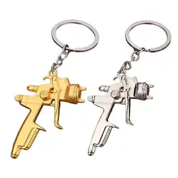 Metal 3D Keychain 3D Water Soaker Shape Keychain Pendant In Metal Chic Keys Holder Organizer Men's Backpack Ornament For School