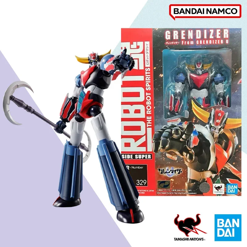 

Bandai THE ROBOT NUMBER 329 GRENDIZER From GRENDIZER U Anime full Action Assembly Figure Model original box Toy Gifts for kid