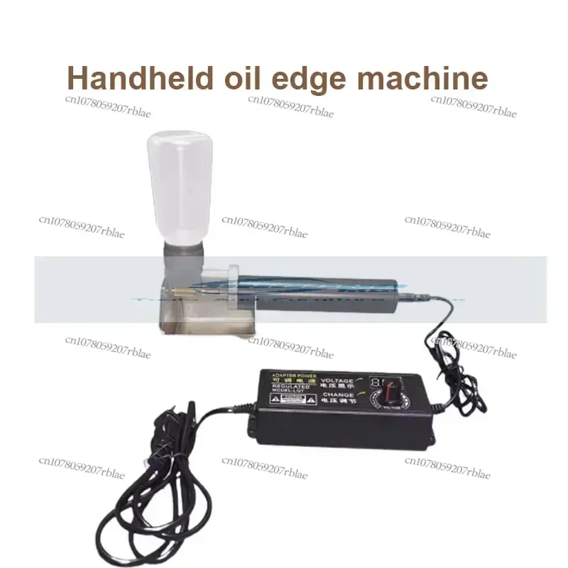 Manual Electric Oil Edge Machine Belts/Watches/Luggage/Fur Leather/Furniture/Footwear Edge Coating And Sealing Tools