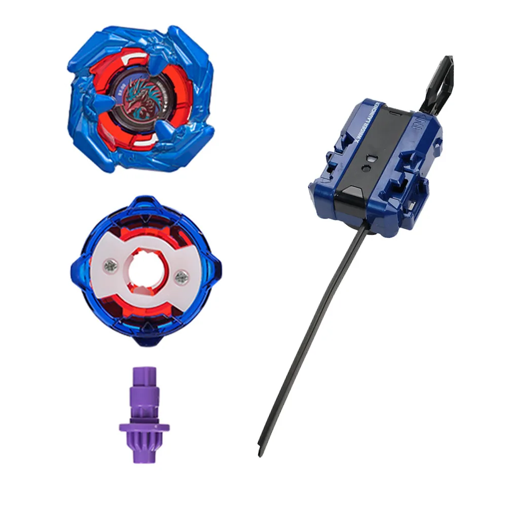 Gyro BX-00 Attack Combat, Niebiesko-Czerwone, Metalowy Gyro Serii BX, Gyro Bitewne z Efektem Wybuchu