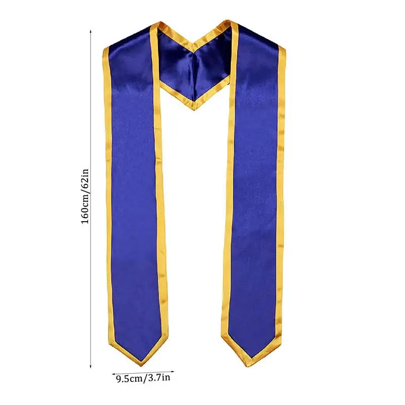 Graduation Stole Class of 2024 Adult Graduation Stole Sash Stoles Unisex Graduation Honor Stole With Trim for College Women