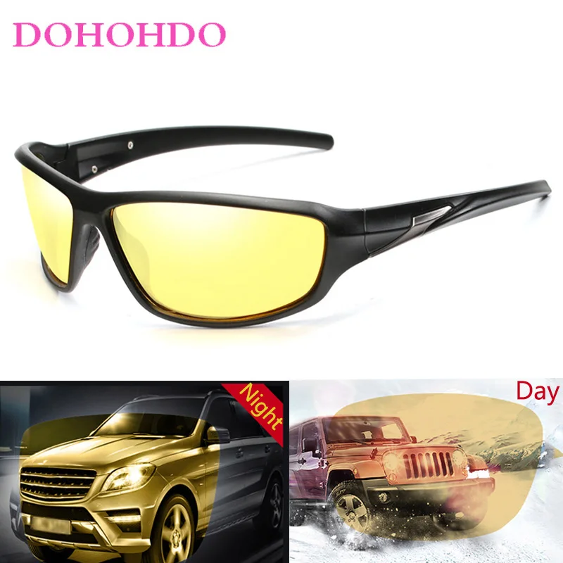 

Vintage Brand Designer Polarized Sunglasses Male Women Night Vision Eyeglasses Outdoor Driving Anti-Glare Goggles UV400 Lentes