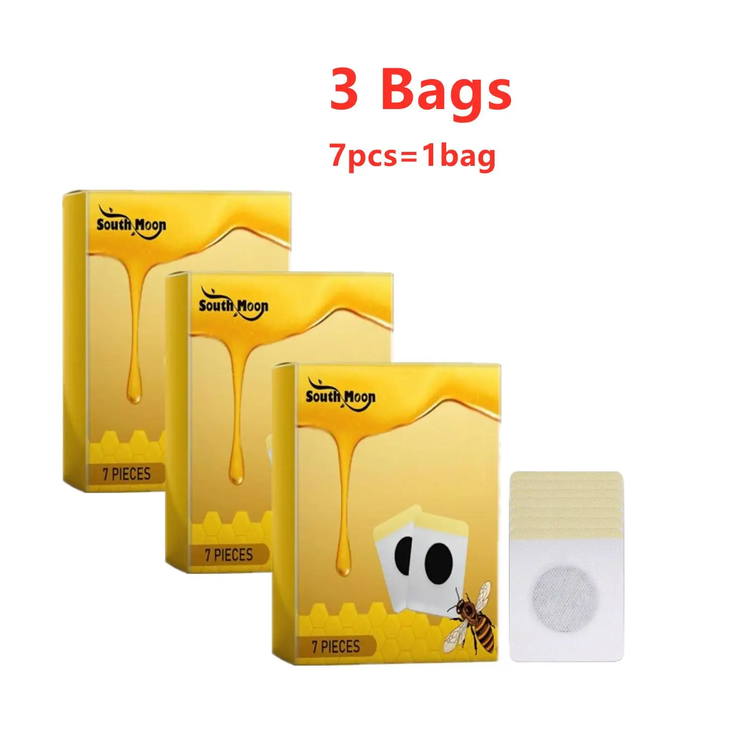 3 Bags Bee Slimming Patches Highlighting Body Curves Body Shaping For Women And Men Health Care