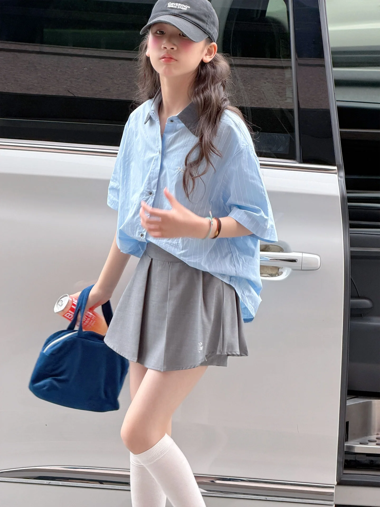 aiza-camicia-a-maniche-corte-a-righe-basic-per-ragazze-stile-college-top-estivo-alla-moda-cardigan-versione-coreana-con-spalle-larghe
