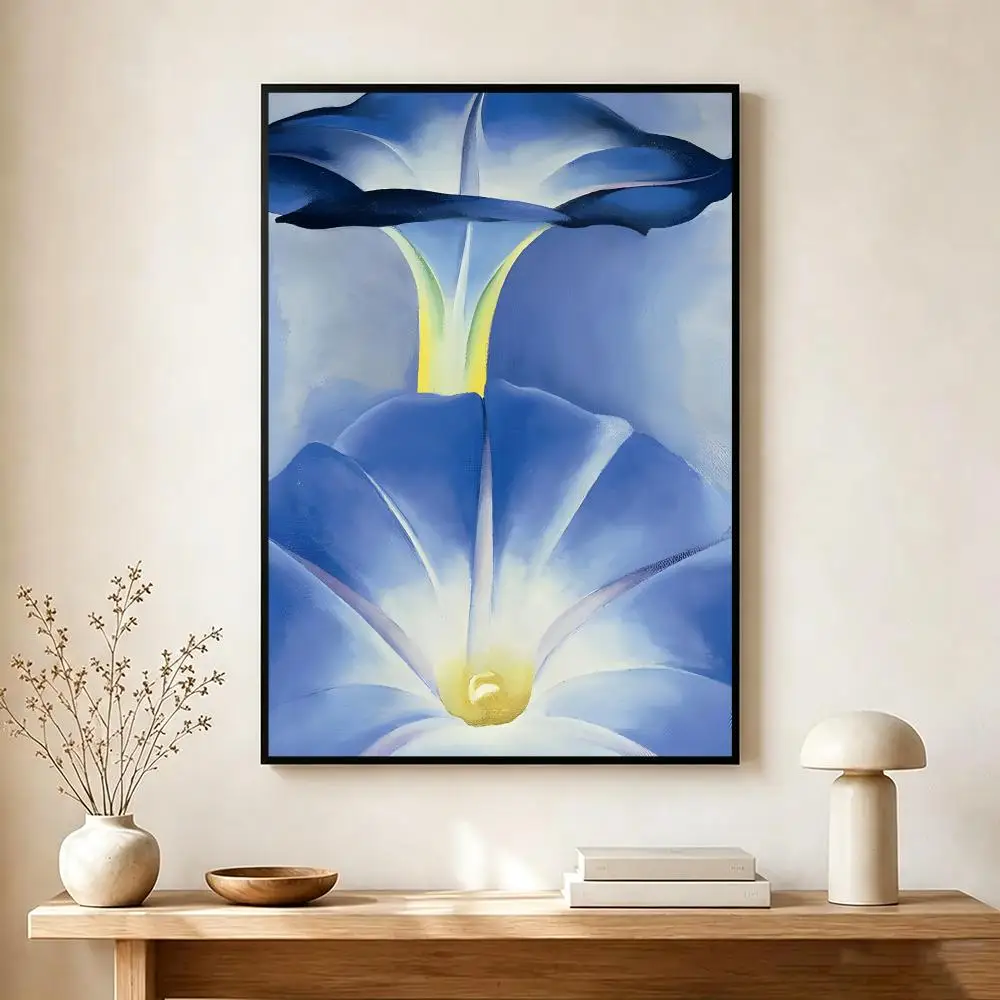 visionary artist G-Georgia O'Keeffe Poster Modern Home Decoration Interior Design & Contemporary Wall Art Collection