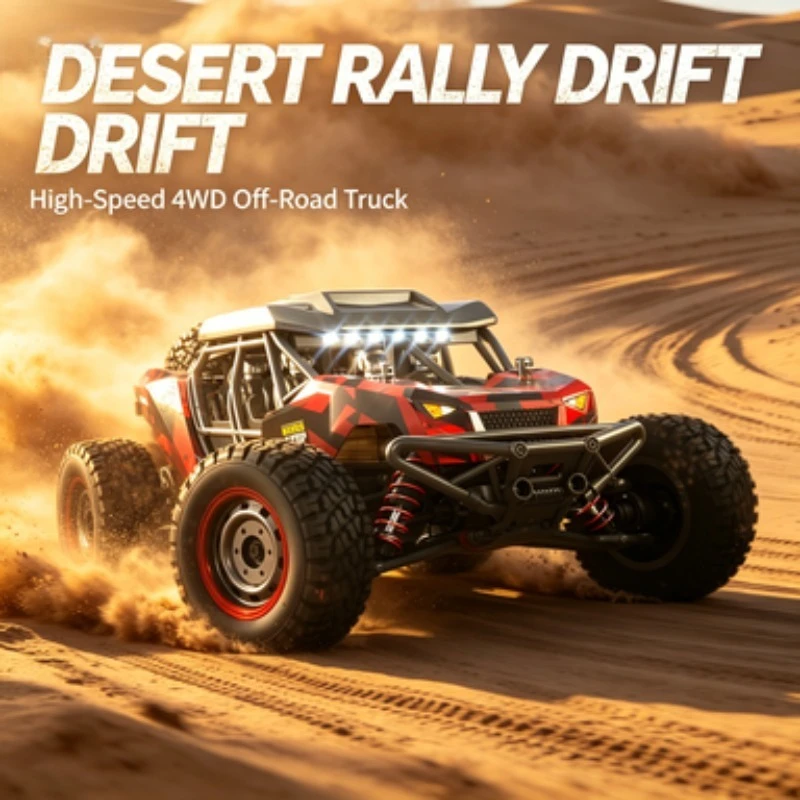 Full series 4WD 1:16 Four-Wheel Drive RC Off-Road Drift Vehicle with Full Direction Control, High-Speed Driving,Strong Grip toy