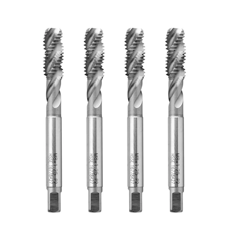 GAMONT High Speed Steel Cobalt Containing Spiral Taps For Aluminum Drilling Machines Tapping Tools M2/3/4/5/6/7/8/10/12/24