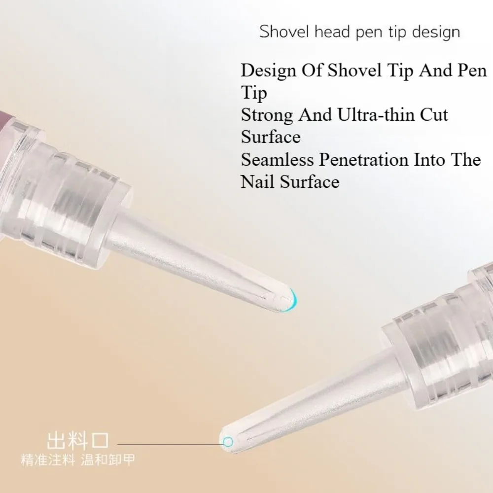 Press on Remover Kit For Nail Adhesive Remover Fake Nails Soft Protect Nail Tips Nourishing Solid Gel Beauty Cleaner Manicure