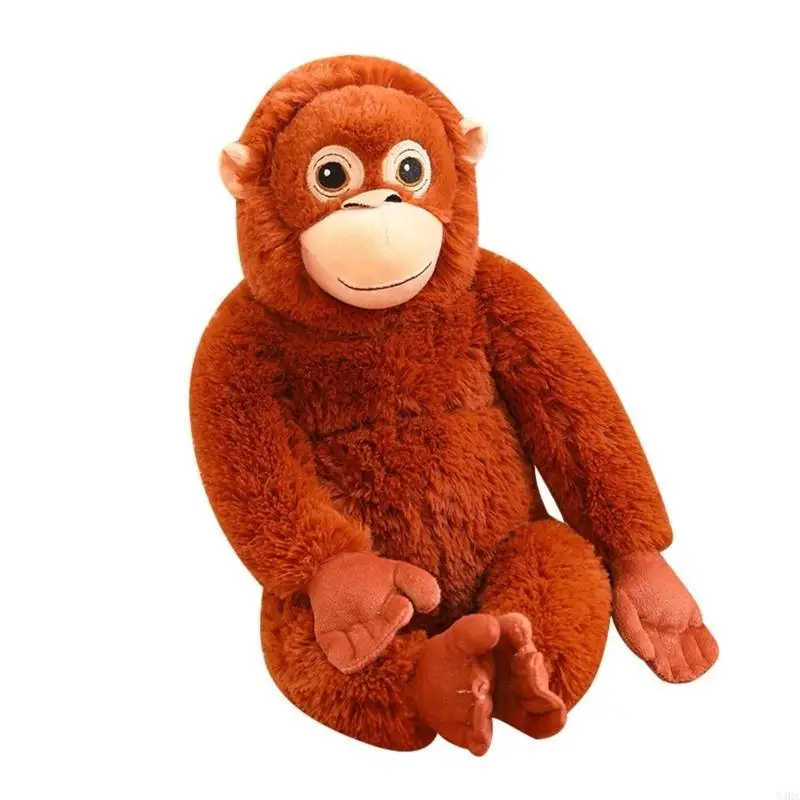 

54DA Plush Gorillas Dolls with Long Arm 66cm Soft Stuffed Monkey Animal Plush Toy for Gifting and Interior Designs