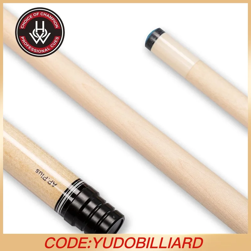 

HOW Original AP PLUS Shaft Pool Cue Slow Teeth Joint Shaft 13mm Billiard Black 8 Solid Wood AP PLUS Shaft