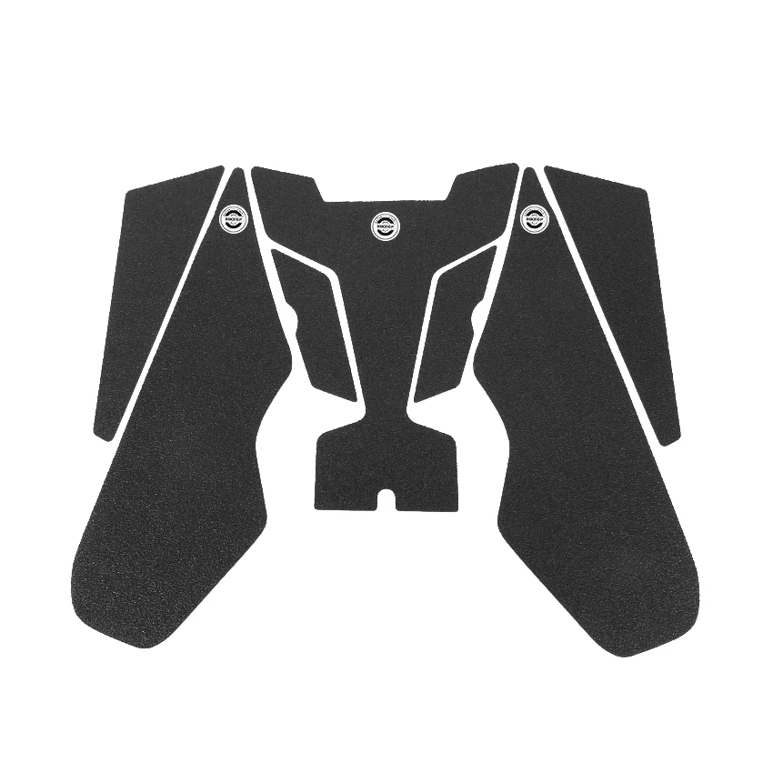 Se adapta a Cyclone RC401 2022 2023 2024 años, almohadillas laterales para tanque de combustible de motocicleta, calcomanías protectoras para el cuerpo, parches adhesivos de espina de pescado