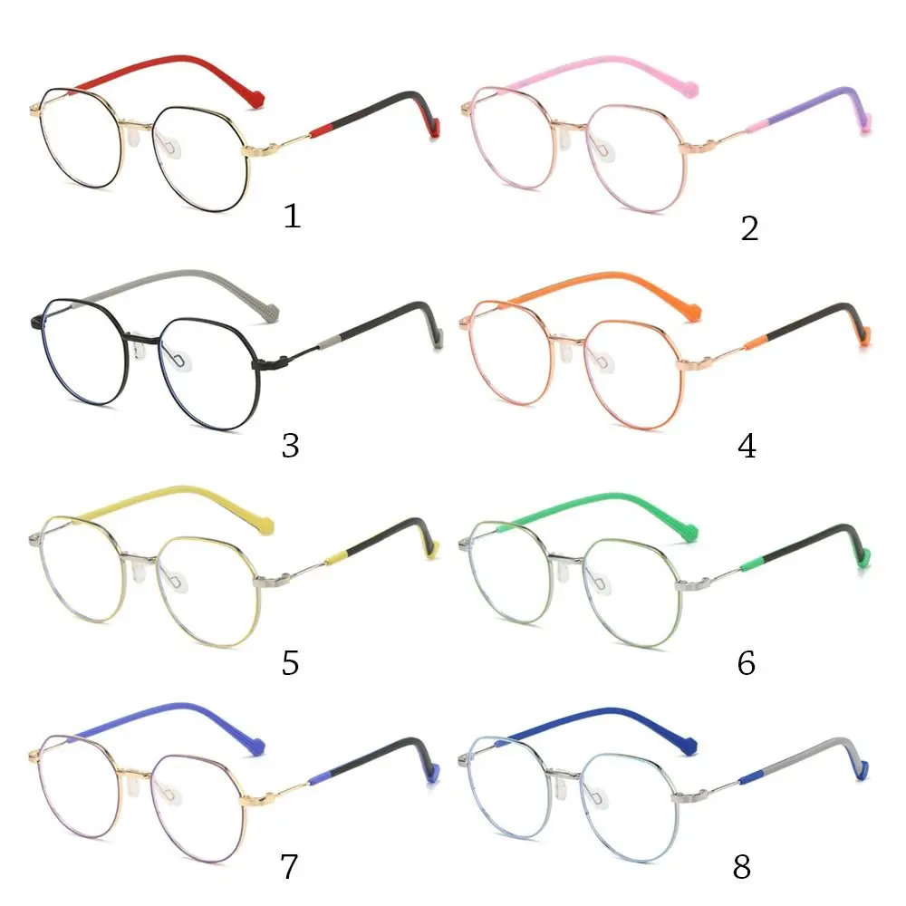 نظارات مريحة لحماية العين من الكمبيوتر للأطفال والأولاد والبنات مضادة للضوء الأزرق للأطفال بإطار خفيف للغاية #4