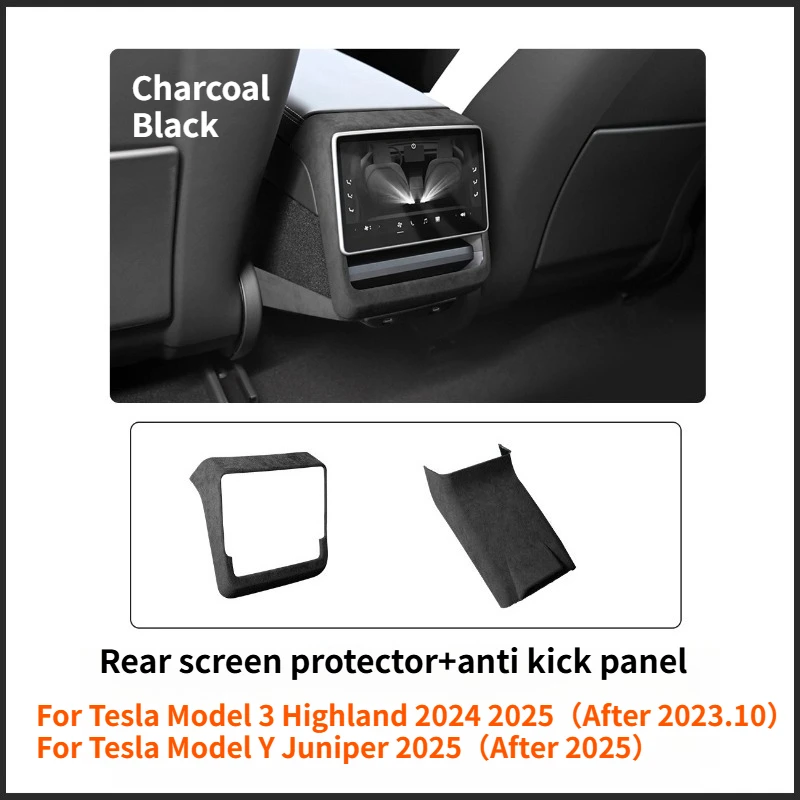2PCS Rear Black